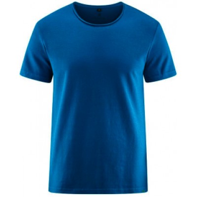 T SHIRT  manche courte col rond en  chanvre et lyocell
